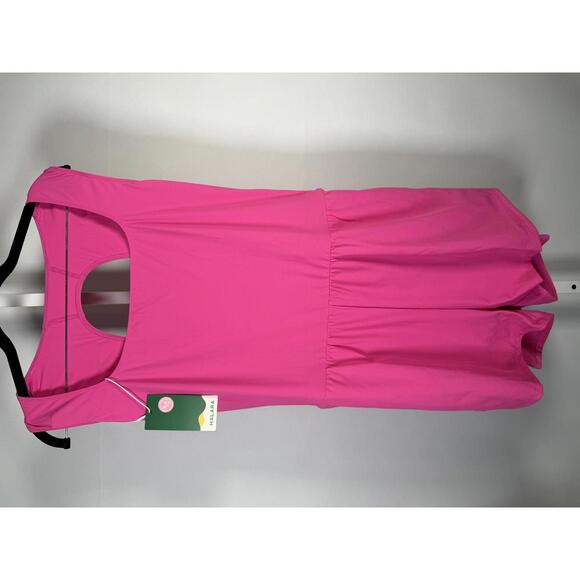 NWT Halara Bright Pink Romper with Open Back Size XL - Picture 4 of 7